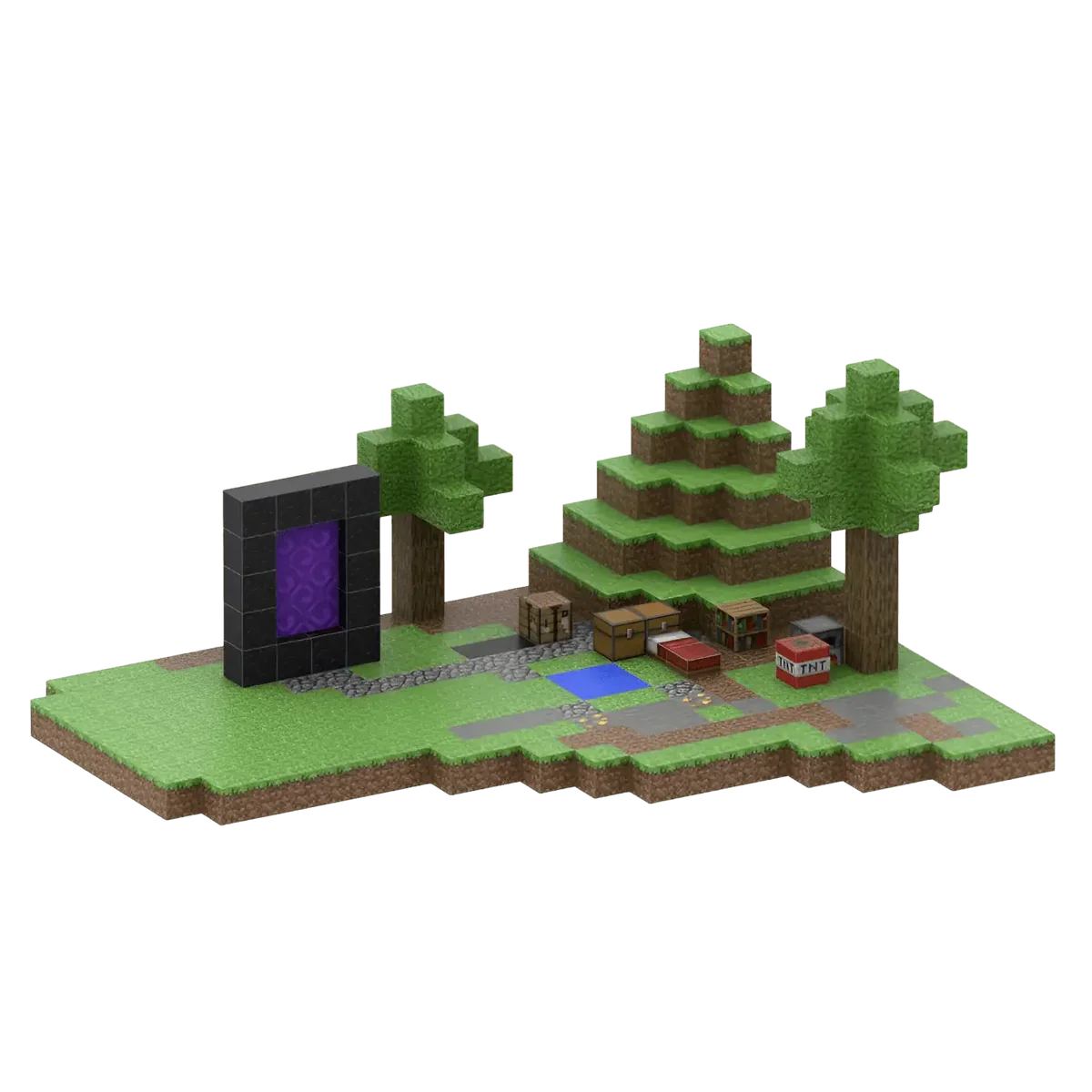 Magnetic Minecraft Blocks (300pcs)