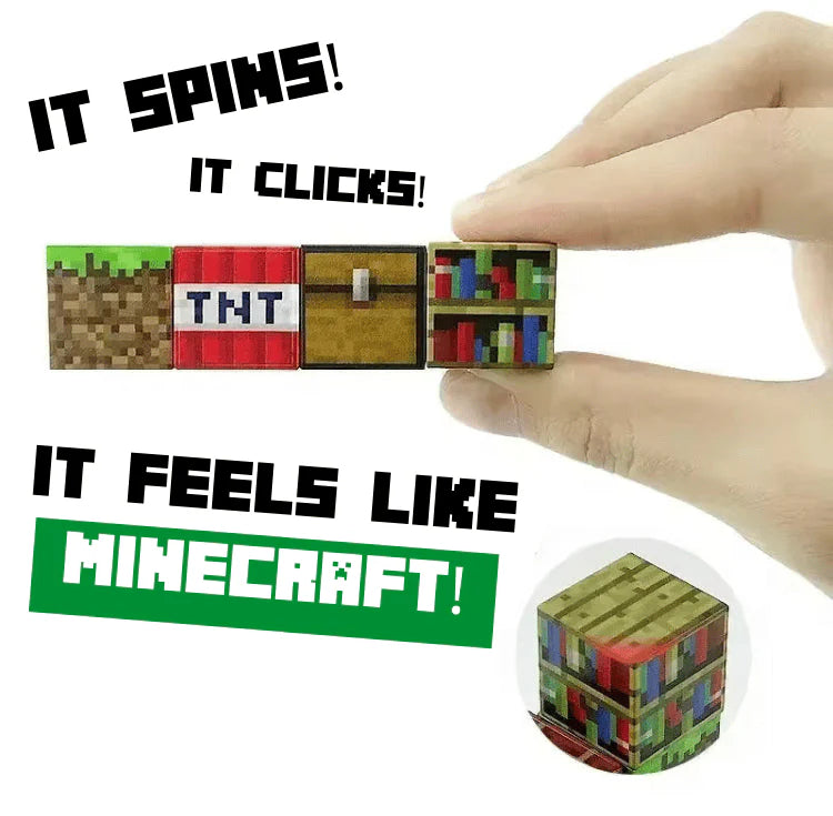 Magnetic Minecraft Blocks (100pcs)
