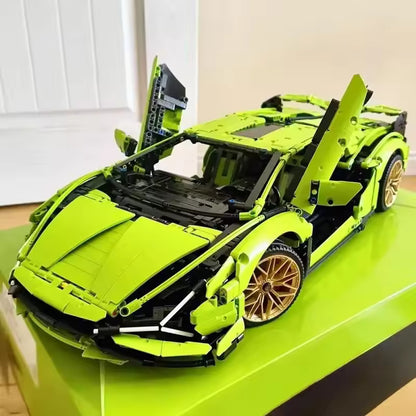Green Lambos Supercar
