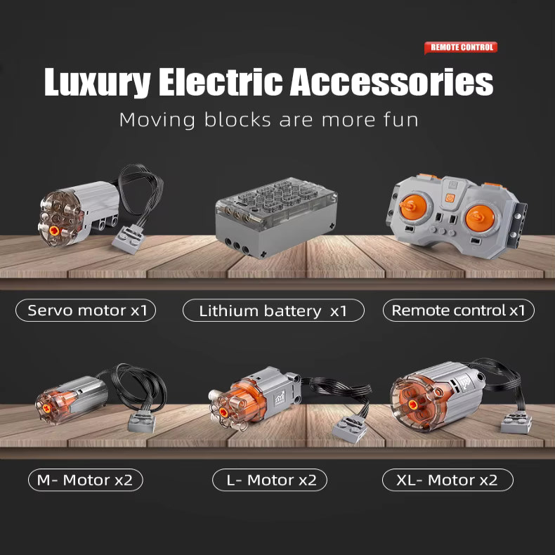 Motorized Fire Rescue Truck Model