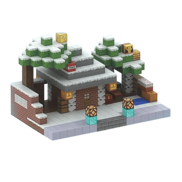 Bloques magnéticos de Minecraft (todos los sets)