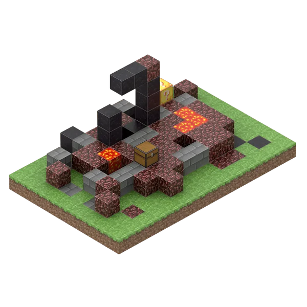 Bloques magnéticos de Minecraft (todos los sets)