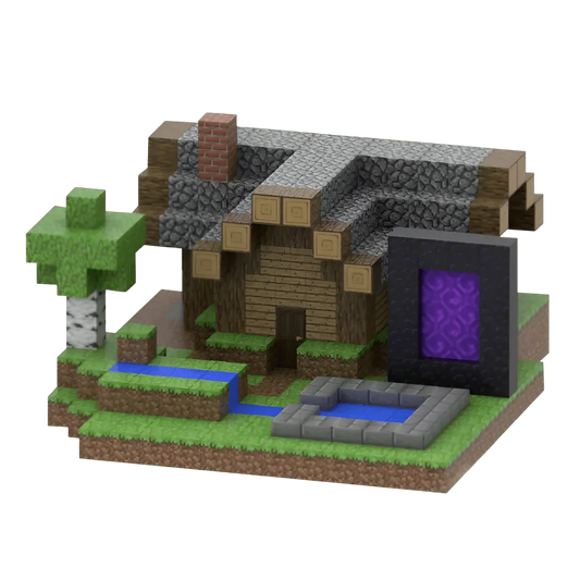 Magnetic Minecraft Blocks (200pcs)