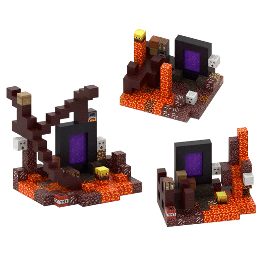 Magnetic Minecraft Blocks (300pcs)