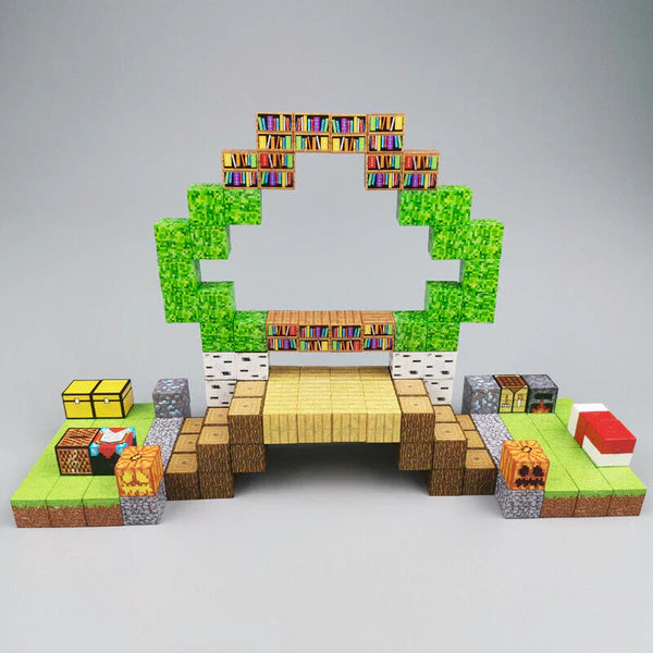 Bloques magnéticos de Minecraft (todos los sets)